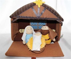 Plush Nativity 4pc Set