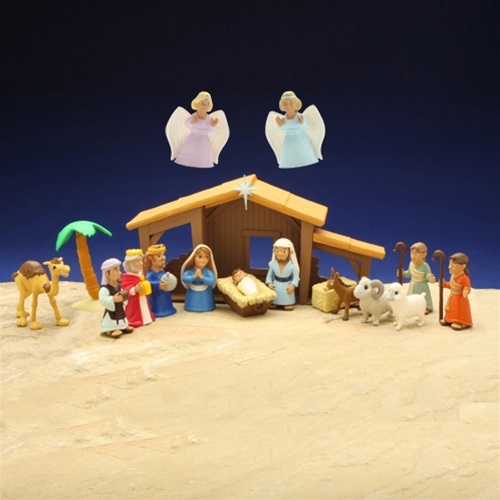 Tales of Glory Nativity Set 17pcs
